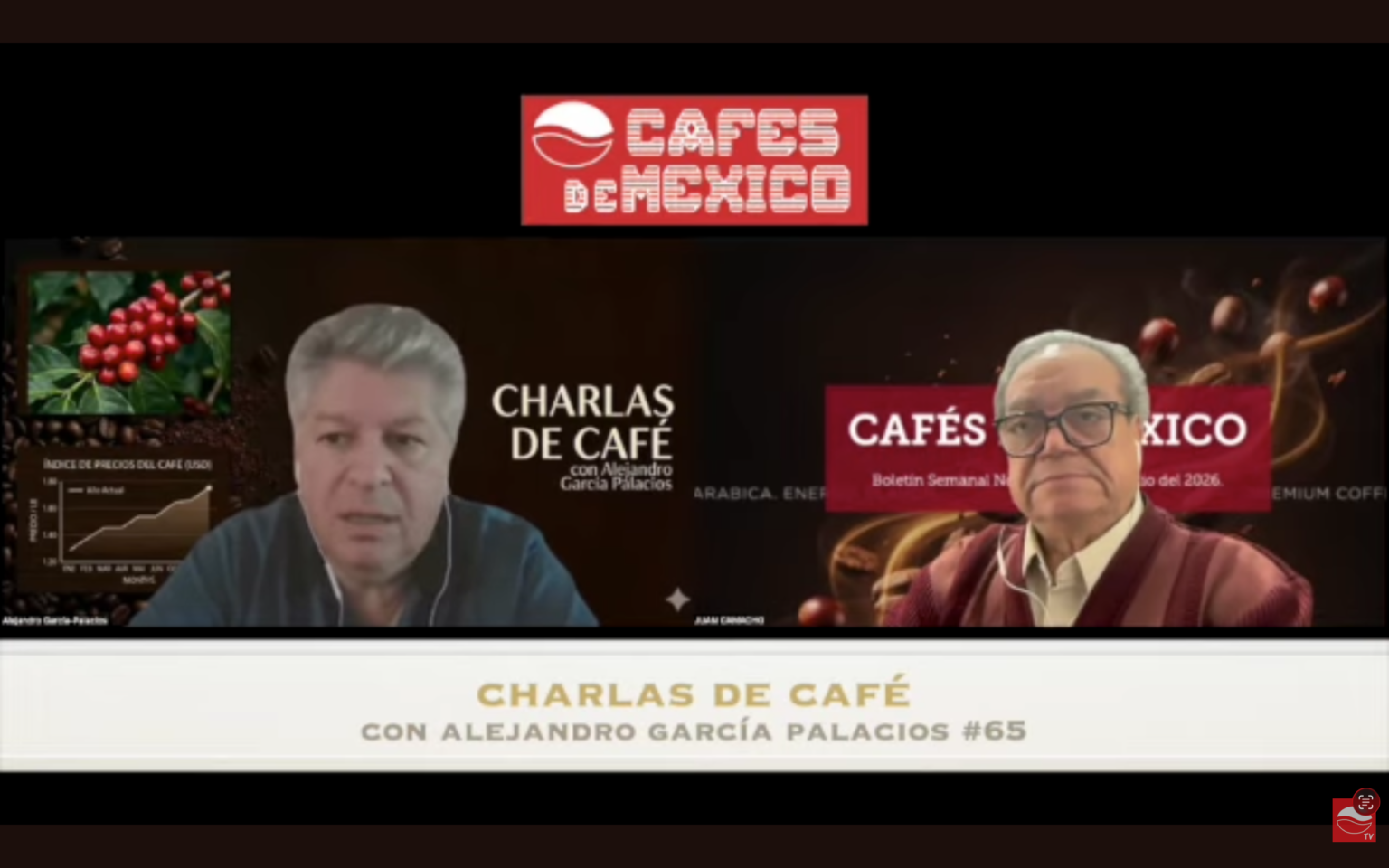 CHARLAS DE CAFÉ CON ALEJANDRO GARCÍA PALACIOS #65